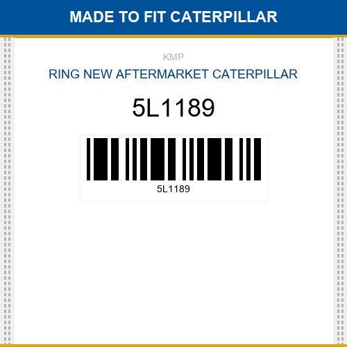 5L1189 Ring Made to fit for CATERPILLAR