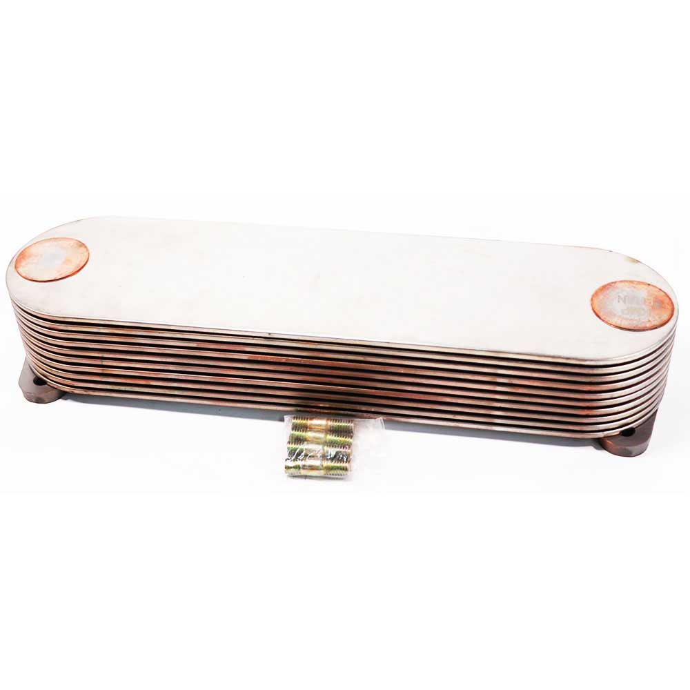 6152-61-2111 Core oil cooler, 10p Made to fit for KOMATSU