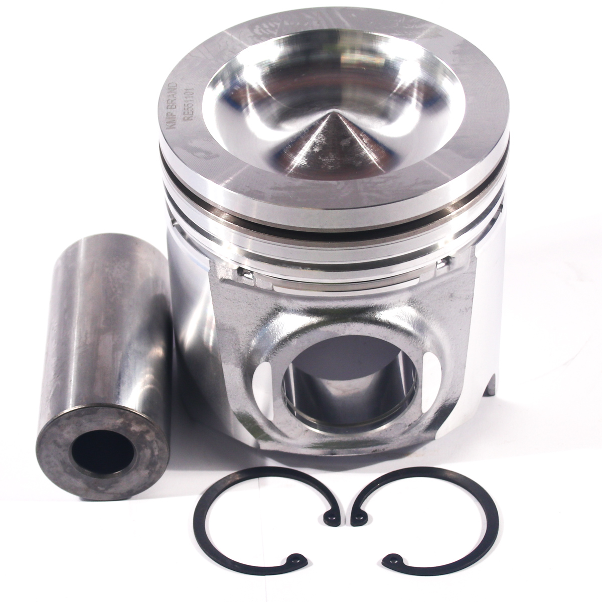 RE551101 Piston body, pin & clips Made to fit for JOHN DEERE