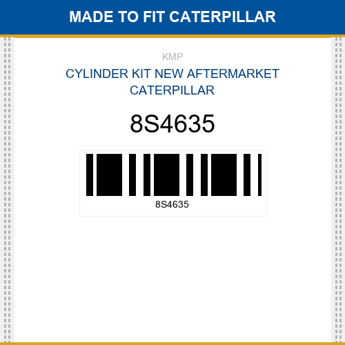 8S4635 Cylinder kit Made to fit for CATERPILLAR