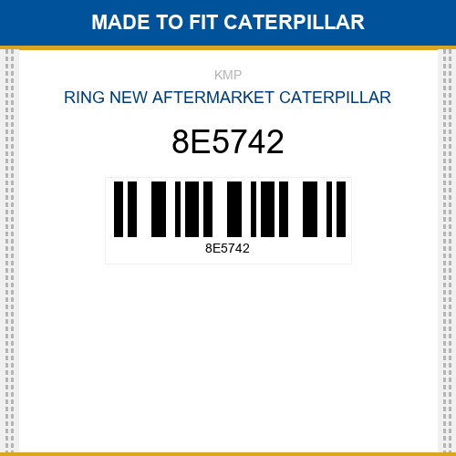 8E5742 Ring Made to fit for CATERPILLAR