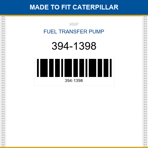 394-1398 Fuel transfer pump Made to fit