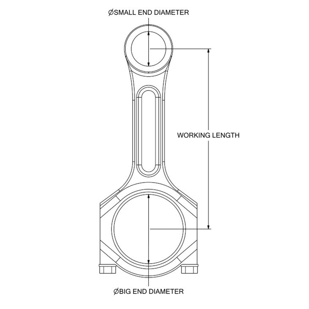 292-0483 Conrod Made to fit for CATERPILLAR 2