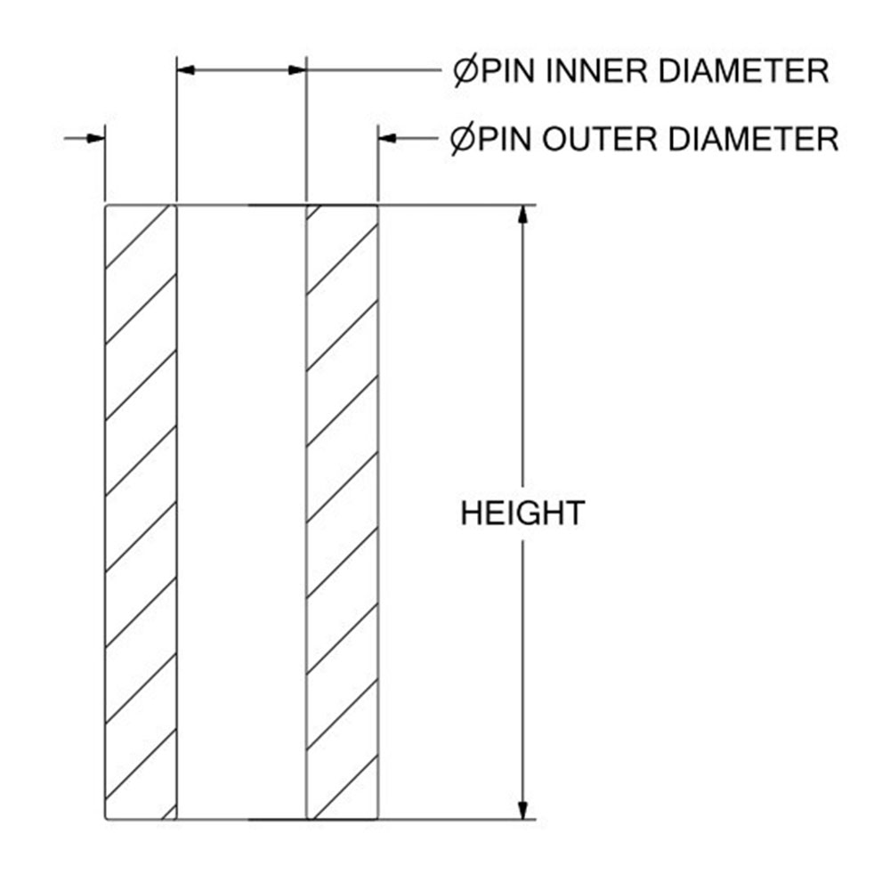6140-31-2410 Pin piston Made to fit 2