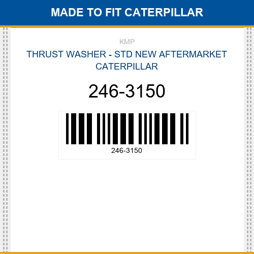 246-3150 Thrust washer - std Made to fit