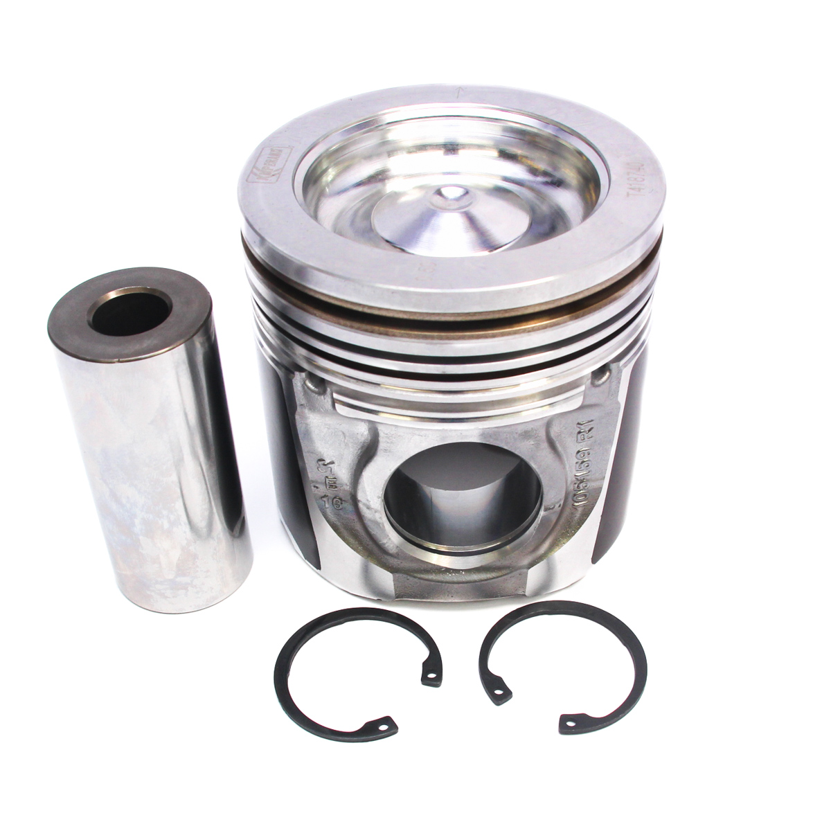 T418740-NR Piston body, pin and clips o/s 0.5mm Made to fit for PERKINS