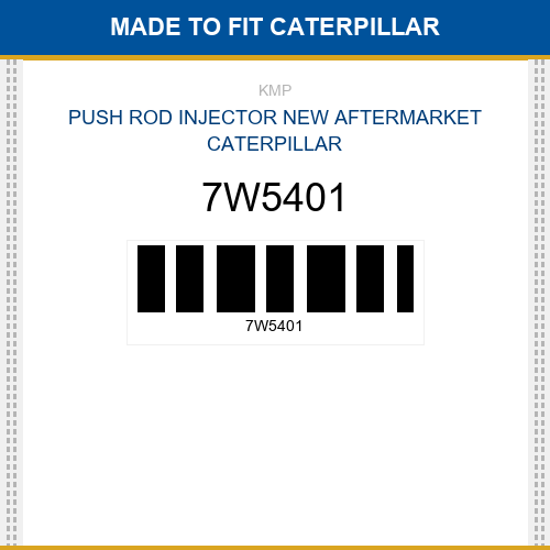 7W5401 Push rod injector Made to fit for CATERPILLAR