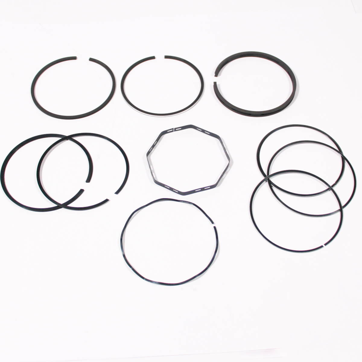 68501 Piston ring set - duaflex Made to fit for PERKINS