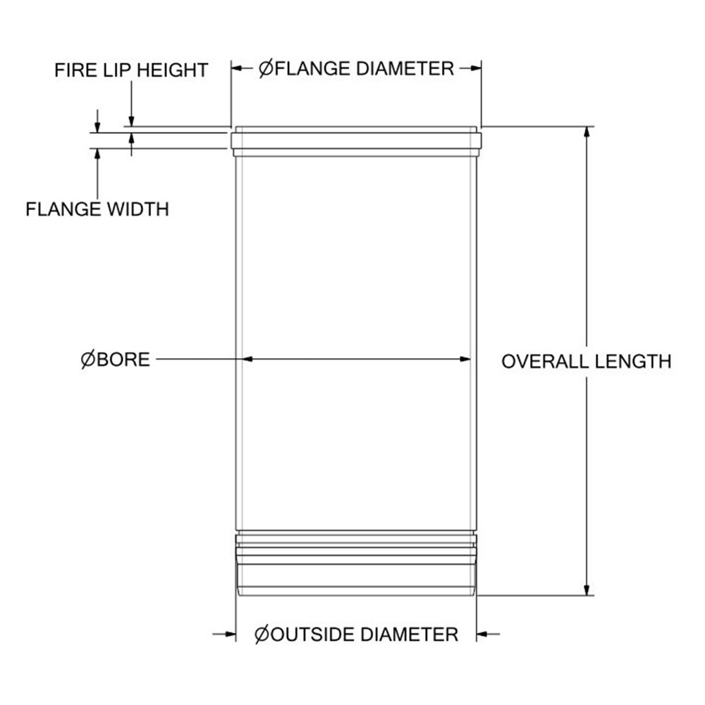 111-1815 Liner - finished Made to fit 2