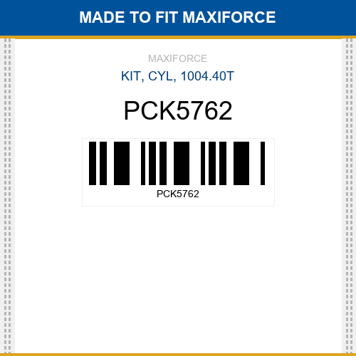 PCK5762 Kit, cyl, 1004.40t New Aftermarket