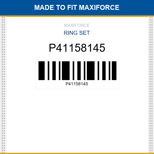 P41158145 Ring set New Aftermarket