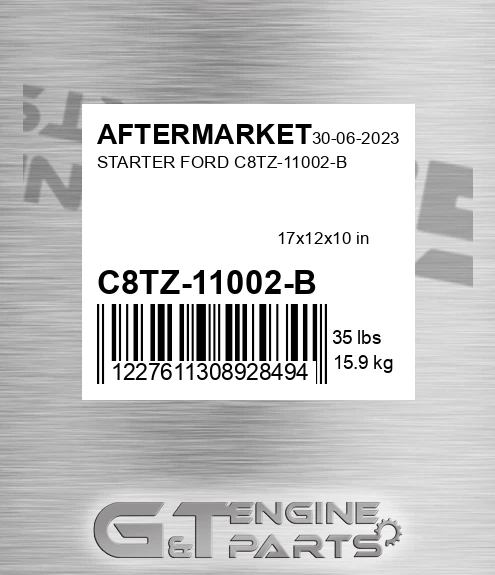 C8TZ-11002-B Starter Ford C8tz-11002-b for AFTERMARKET