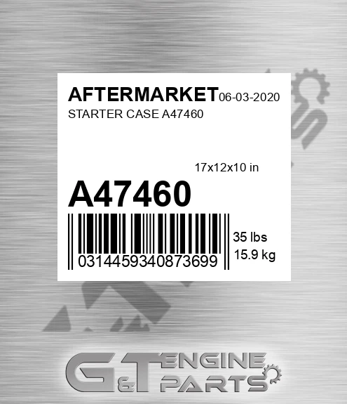 A47460 Starter Case for AFTERMARKET