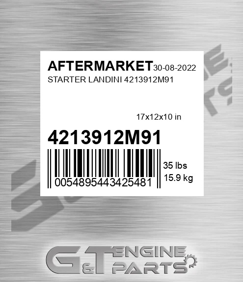 4213912M91 Starter Landini for AFTERMARKET