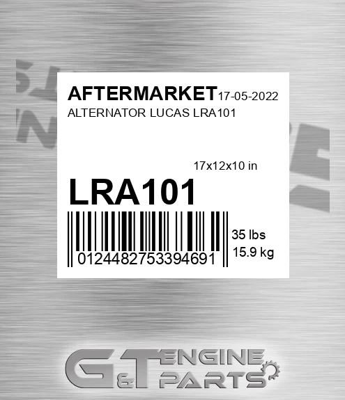 LRA101 Alternator Lucas for AFTERMARKET