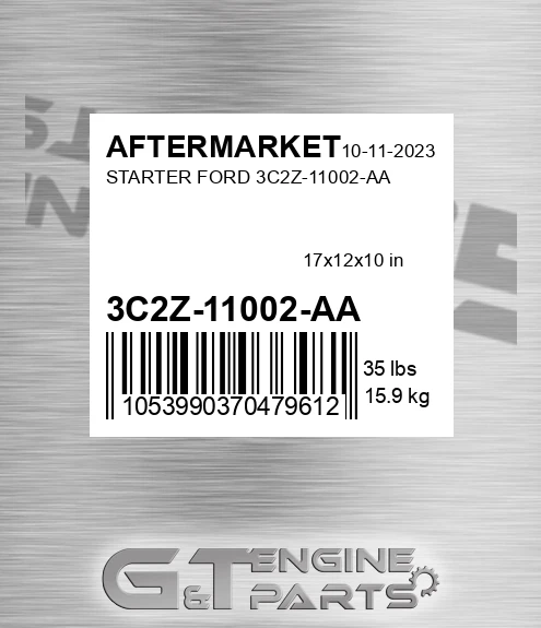 3C2Z-11002-AA Starter Ford 3c2z-11002-aa for AFTERMARKET