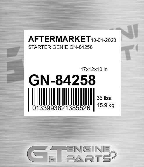 GN-84258 Starter Genie Gn-84258 for AFTERMARKET