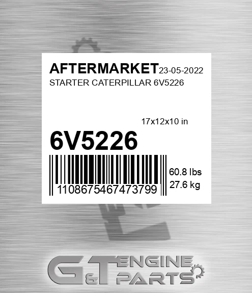 6V5226 Starter Caterpillar for AFTERMARKET