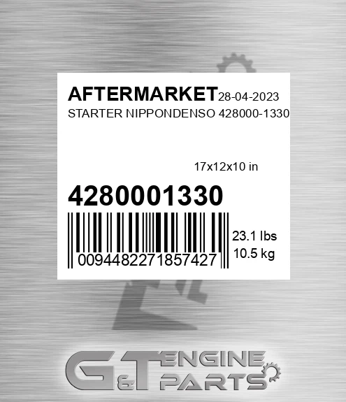 4280001330 Starter Nippondenso for AFTERMARKET
