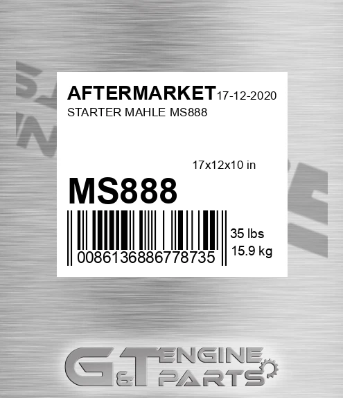 MS888 Starter Mahle
