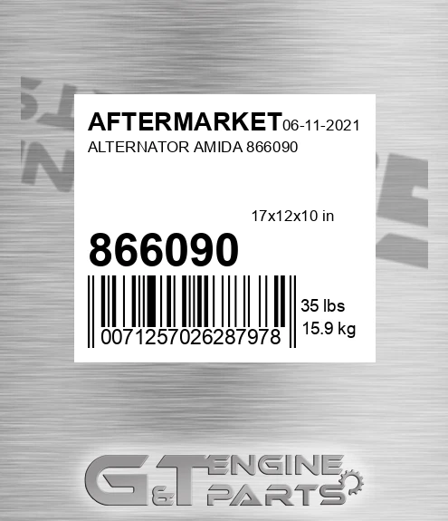 866090 Alternator Amida for AFTERMARKET
