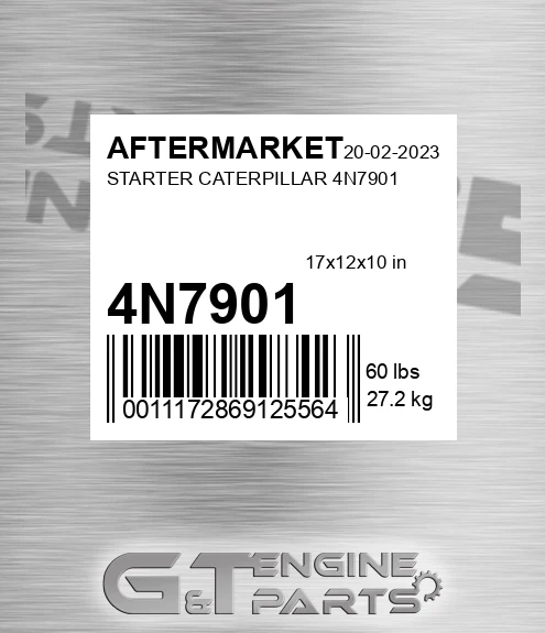 4N7901 Starter Caterpillar for AFTERMARKET