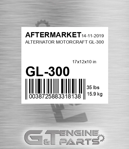 GL-300 Alternator Motorcraft Gl-300 for AFTERMARKET