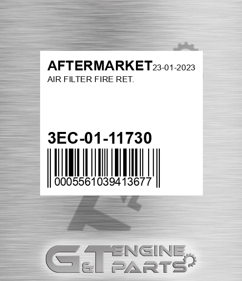 3EC-01-11730 Air Filter Fire Ret.