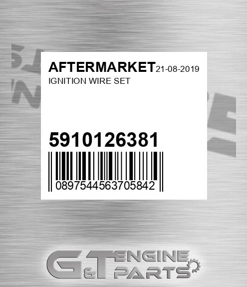 5910126381 Ignition Wire Set