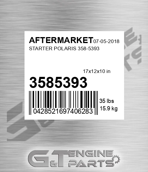 3585393 Starter Polaris for AFTERMARKET