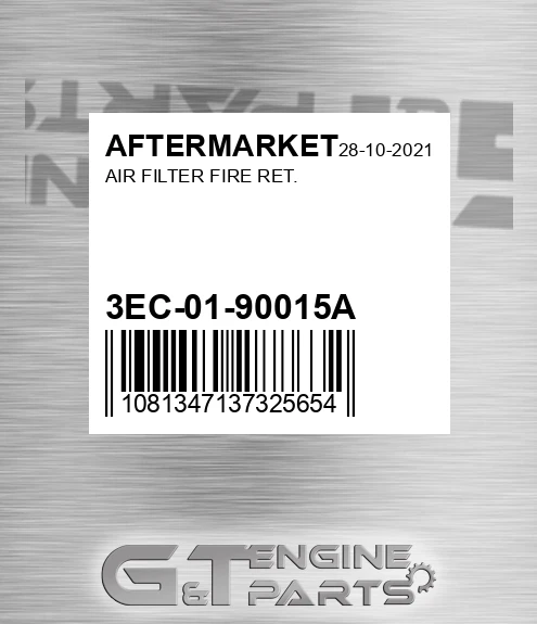 3EC-01-90015A Air Filter Fire Ret.