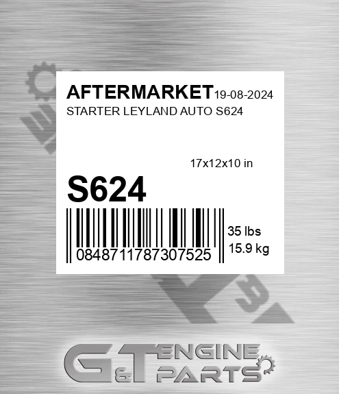 S624 Starter Leyland Auto for AFTERMARKET