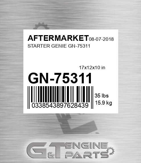 GN-75311 Starter Genie Gn-75311 for AFTERMARKET