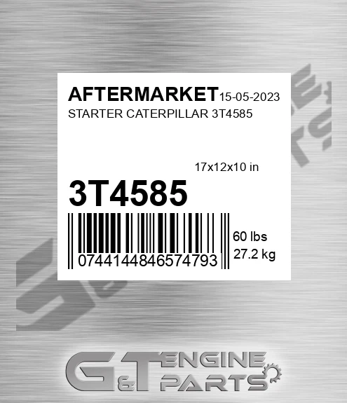 3T4585 Starter Caterpillar for AFTERMARKET