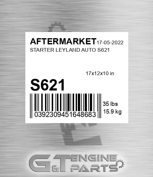 S621 Starter Leyland Auto for AFTERMARKET