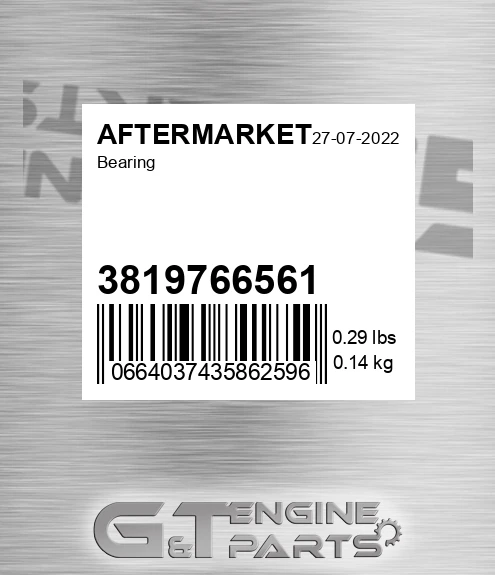 3819766561 Bearing for AFTERMARKET
