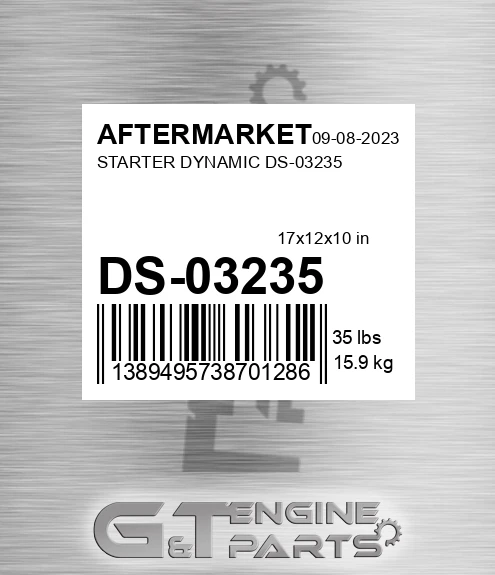DS-03235 Starter Dynamic Ds-03235 for AFTERMARKET