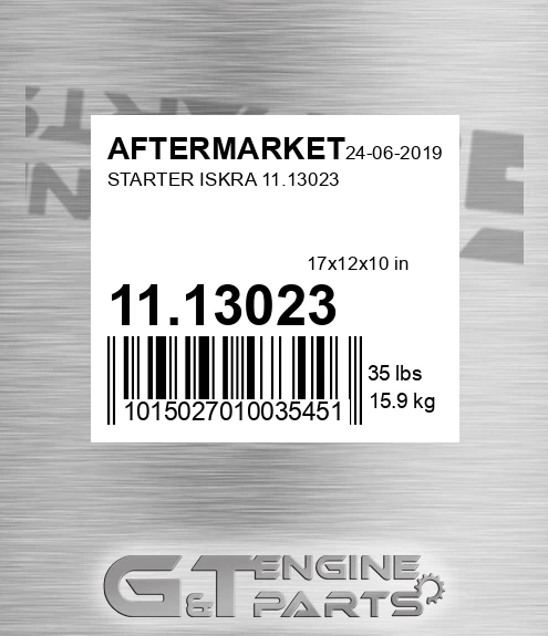 11.13023 Starter Iskra 11.13023 for AFTERMARKET