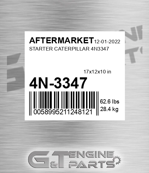 4N-3347 Starter Caterpillar for AFTERMARKET