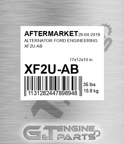 XF2U-AB Alternator Ford Engineering Xf2u-ab for AFTERMARKET