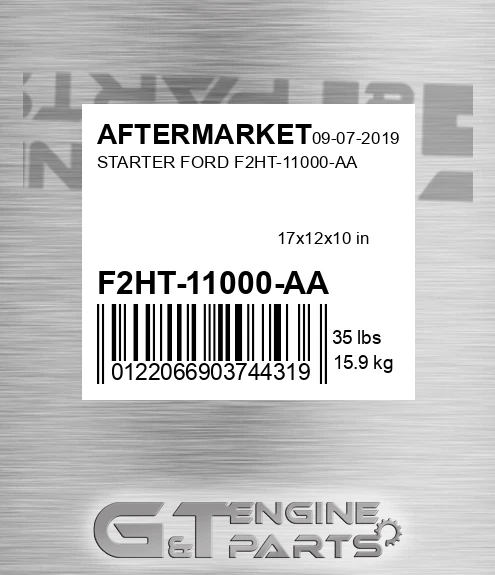 F2HT-11000-AA Starter Ford F2ht-11000-aa for AFTERMARKET