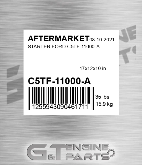 C5TF-11000-A Starter Ford C5tf-11000-a for AFTERMARKET