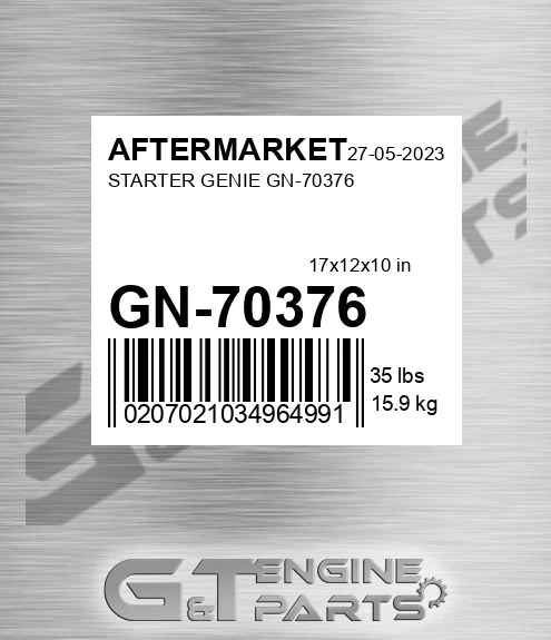 GN-70376 Starter Genie Gn-70376 for AFTERMARKET