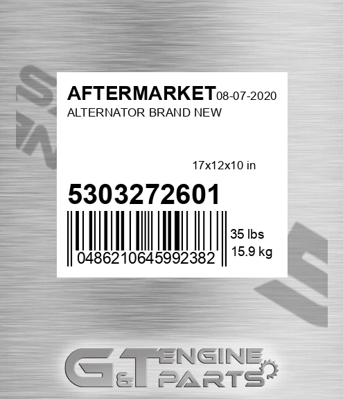 53032-72601 Alternator Brand New for AFTERMARKET