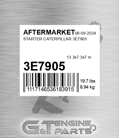 3E7905 Starter Caterpillar