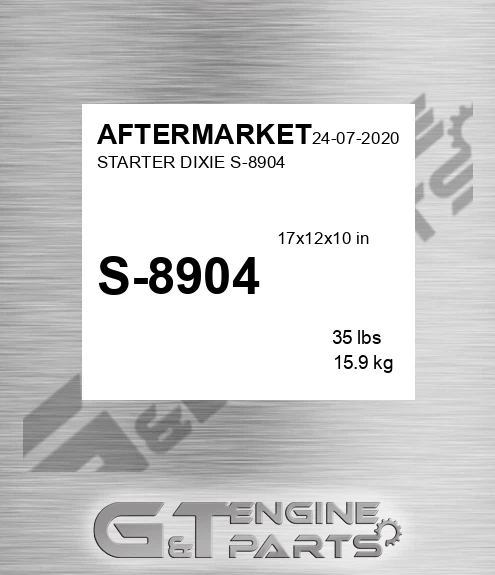 S-8904 Starter Dixie S-8904