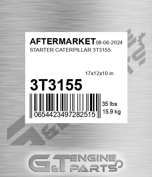 3T3155 Starter Caterpillar for AFTERMARKET