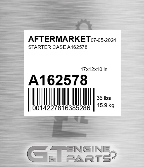 A162578 Starter Case for AFTERMARKET