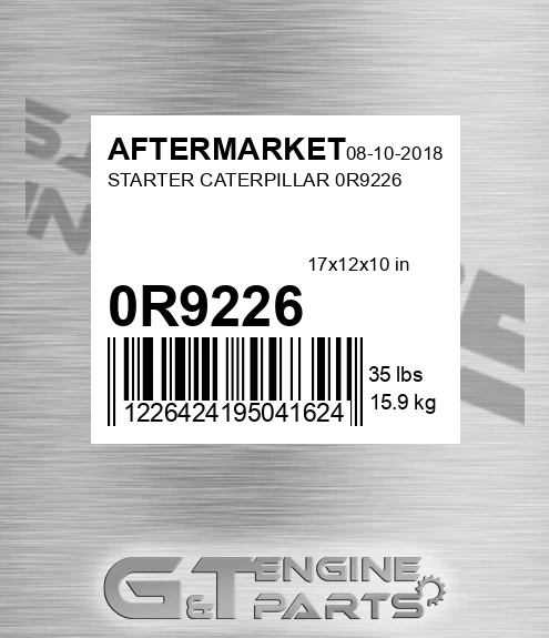 0R9226 Starter Caterpillar 0r9226