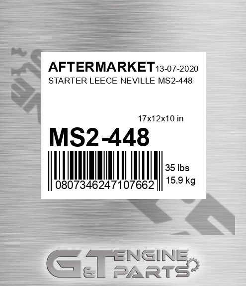 MS2-448 Starter Leece Neville Ms2-448 for AFTERMARKET